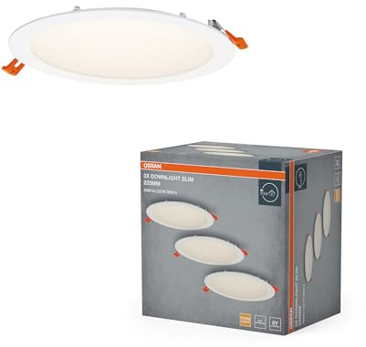 OSRAM Foco empotrable LED Essential Slim 225 mm 22 W 830 Blanco
