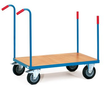 Fetra Transportgeräte mttdc2581 F 500 Feste Wagen Transport, mit Tragegriff, 600 kg Belastung, 1000 mm x 600 mm Plattform