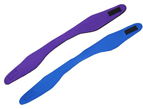 CLISPEED 2st Ohrabdeckungen Für Die Dusche Stirnband Aus Silikon Haarschutz Zum Schwimmen Schwimmband Ohrbanditen-schwimmstirnband Sportliches Stirnband Ohrenschützer Wasserdicht