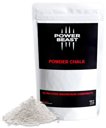 POWER BEAST Chalk Powder, Kletterkreide, Magnesiumkreide, Boulder Chalk, Kletterkreide Bouldern, Klettern, Fitness, Cross Training, Gym, Turnen, Calisthenics, Gewichtheben, Poledance.