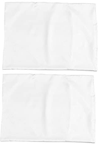 GRIRIW 2st Kissenbezug Aus Seidenimitat Coole Kissenbezüge Kissenbezug Aus Simulationsseide Plüsch Beste Kissen Zum Schlafen Fransenbesatz Weiß Umschlag Polyester (Polyester) Schutzhülle