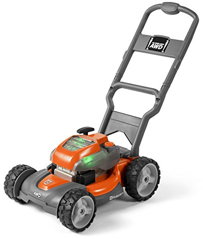 Husqvarna 589289602 Toddler Toy Lawn Mower with Realistic Sounds and Light-Up Engine for Ages 2 and Up