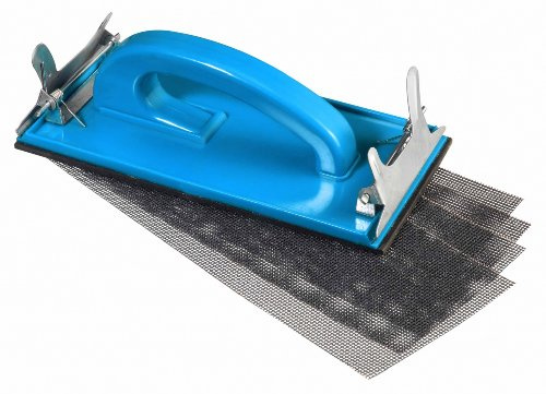 Norton Cale à poncer spéciale plâtre + 4 Garnitures 93 x 230 - Coloris aléatoire