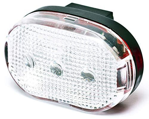 Sport Direct™ Mega Bright 3 LED Front Light with Free Batteries