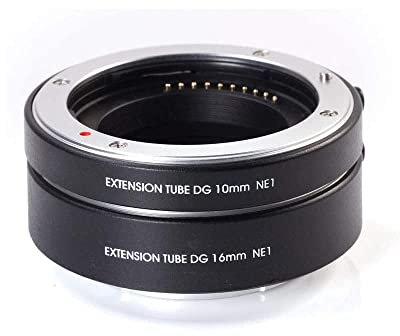 Hersmay Aros intermedios macro para cámaras Sony E-Mount A1 A7C A7IV A9 A6600 A6500 A6400 A6300 A6000 A6100 A6600 A5100 A5000 NEX-C3 A7 R A7S II. Cámara III IV A9 II.