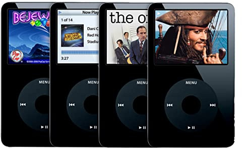 Original AppleiPod Compatible with Classic Video 5th Generation 30gb Black
