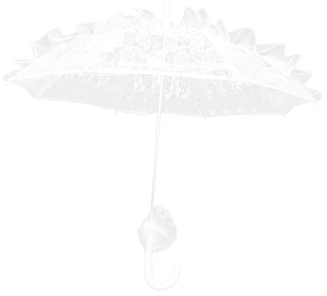 VALICLUD 2stücke Brautschirm Spitze Eleganter Hochzeitsregenschirm Mit Ergonomischem Griff Uv-schutz Für Hochzeitsfeiern Fotoshootings Und Besondere Anlässe Leicht Und Tragbar