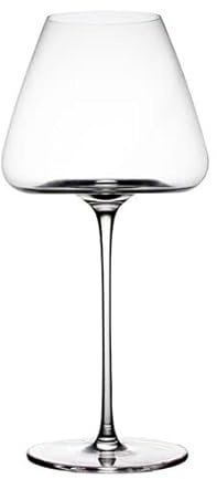 KWMAEEUID Bicchiere da Vino in Vetro 1 Pezzo Bar Ristorante Festa di Nozze Set da Vino Bordeaux Bicchiere da Vino Rosso Tazza per la casa Regalo (Borgogna 550ML Come Mostrato)