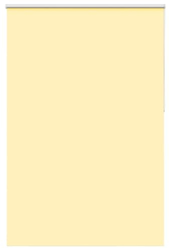 vidaXL Verdunkelungsrollo Gelb 160x230cm Stoffbreite 156,6cm Polyester, Rollo, Klemmfix, Thermorollo, Verdunklungsrollo, Klemmrollo, Fensterrollo