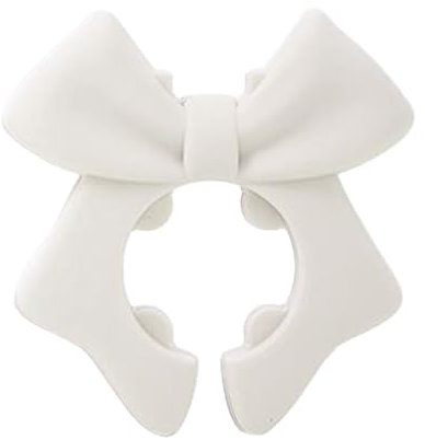 Spoon Repose pour le dessus de poêle - support de cuillère en pot | Rack de spatule en silicone | Porte-ustensiles en silicone | Rack de gadget de cuisine à bowknot d'espace résistant à la chaleur | R