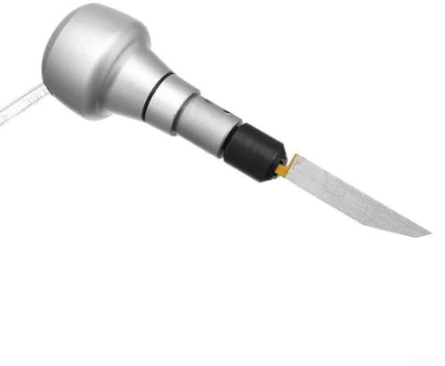 BlesConi Pieza de mano con mango para máquina de grabado, herramienta neumática de tallado para joyería, manualidades y trabajo de metal, 1 juego