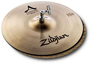 Zildjian A Custom Series - 14 Zoll Mastersound Hi-Hat Cymbals - Pair