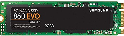 SAMSUNG 860 EVO SSD 250GB - M.2 SATA Internal Solid State Drive with V-NAND Technology (MZ-N6E250BW)