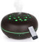 WD&CD Diffusore di Oli Essenziali, 550ML Ultrasuoni Umidificatore Diffusore di Aroma Spegnimento Automatico / 7 Luci Colorate / 3 Impostazione Timer/Silenzioso - Venatura del Legno Scuro