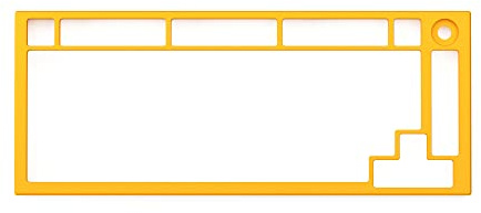 Glorious PC Gaming Race compatible GMMK PRO Top Frame - gelb