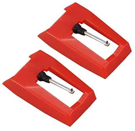 KVSERT 2 x tocadiscos de para fonógrafo, tocadiscos de vinilo, LP, gramófono, agujas de grabar, accesorios para lápiz capacitivo