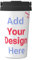 Tasse de voyage personnalisée avec texte photo tasse en acier inoxydable isolée avec couvercle, gobelet en acier inoxydable personnalisé, cadeaux personnalisés pour anniversaire anniversaire ami