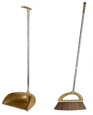 Set di scopa multifunzionale e semplice, scopa multifunzionale, spazzola for pavimenti, manico ergonomico, salvaspazio, adatta for la casa, interni ed esterni, camera da letto, cucina, soggiorno, bagn