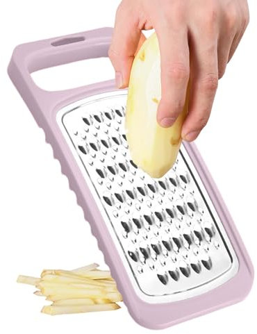 Grattugia a mano per - grattugia a mano pelapatate da cucina | Grattugia multifunzionale in acciaio inox, grattugia piccola, tagliapatate e affettaverdure per frutta, verdura, aglio e