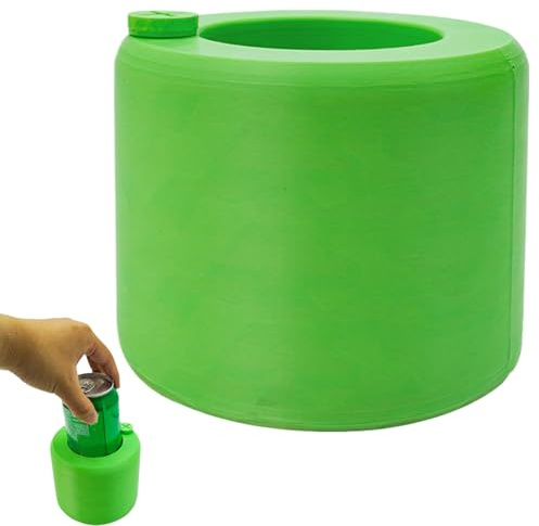 Raffreddatore per birra, porta bevande, 11 x 10 cm, contenitore termico per bevande per mantenere le bevande fredde per lavoro, casa, viaggi, spiaggia, piscina, feste, cene, vacanze, estate, cucina