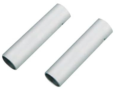 Jagwire Double-Ended Housing Connector - 4mm Shift - Silver (10pcs) - Transmisión para Bicicletas, Color Plata, Talla 4mm