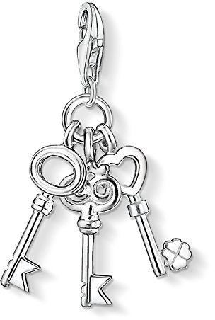 Thomas Sabo Women Charm Pendant Keys Charm Club 925 Sterling 0749-001-12