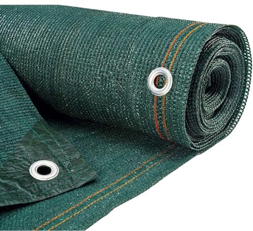 Werkapro - Toldo de visión (10 x 2, 300 g/m²), Color Verde