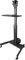 StarTech.com Carrito Ergonómico con Ajuste de Altura para Estación de Trabajo Móvil - Soporte VESA para Monitor - Soporte para CPU - Bandeja para Teclado - Workstation Móvil con Ruedas (WKSTNCART)