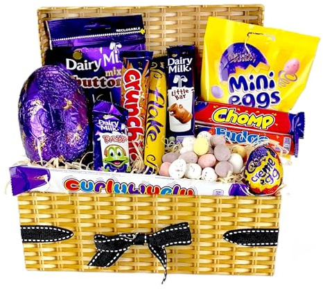 Easter Chocolate Hamper including a large variety of Treats in a Keep safe Presentation Box…Mini Eggs