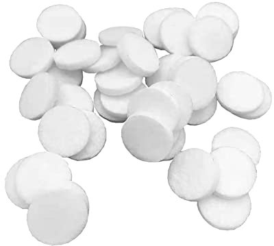 FSSTUD 20 Pcs Unscented Aromatherapy Pads Essential Oil Perfume Diffuser Pads Aroma Oil Refill Pads Car Air Freshener Felt Pads for Home Car