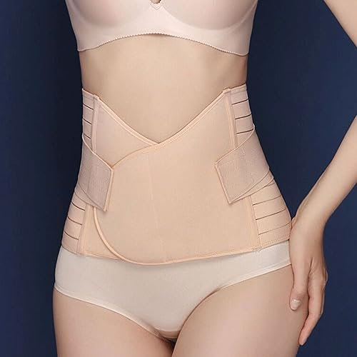 LUMoony Postpartum Gürtel für Damen 1Pcs Bauchweggürtel Korsett Sport Waist Trainer Corset Becken Gürtel Rückbildungsgürtel Bauchweggürtel Elastische Bauchweg Gürtel Waist Trainer Bauchweggürtel