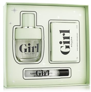 Rochas Girl - Lot de 3 parfums pour femme - Marque : Rochas - Code EAN : 3386460132695