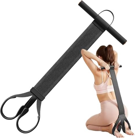 Banda de resistencia para pedal de pie, expansor de culturismo para entrenamiento, banda de resistencia elástica de 120 libras con asas, piernas, brazos, abdominales, espalda, equipo de entrenamiento