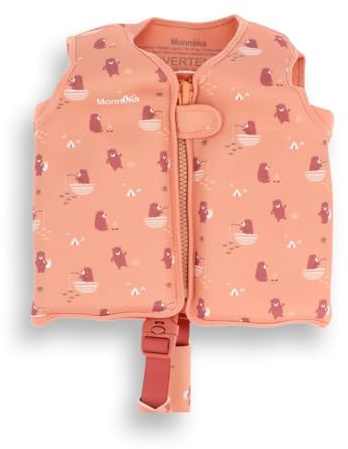 Monnëka Gilet de Natation Enfant en Néoprène Flottabilité | Flottabilité ajustable. plusieurs positions. néoprène doux. confort optimal. maintien sûr. grande liberté de mouvement