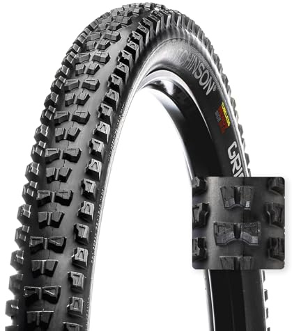 HUTCHINSON - GRIFFUS - Pneu VTT - Polyvalent - Tringles Souples - Noir - Tubeless Ready 27,5 x 2,50 Pouces