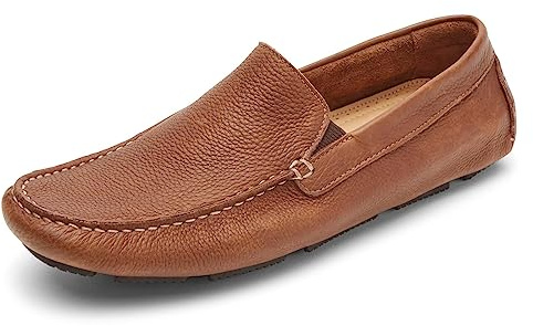 Rockport Men's Rhyder Venetian, Tan Tumbled, 12