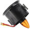 VGEBY Ducted Fan with Motor, 70mm EDF 6 Blades Ducted Fan with QF2822‑3000KV 4S Brushless QX‑Motor for RC Airplane, VGEBYIRAV9P7CZ5