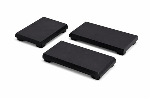 Chamber Cover Lids Designed for Fluval Flex 15G 57L Aquarium 3-Set (Black)