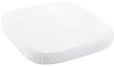 Waldin Drap Housse Petit, Lit Bébé 7en1, Jersey Coton, Blanc
