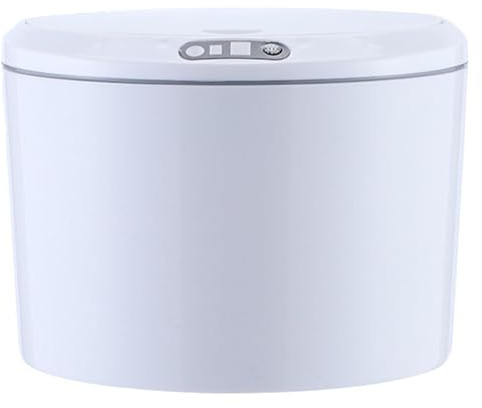 Sensor Garbage Bin – Small Smart Garbage Bin, Usb Charging Desktop Waste Box | 3l Automatic Trash Can with Cover, Small Storage Bin for Kitchen Toilet Bedroom Tissue and Daily Garbage Use