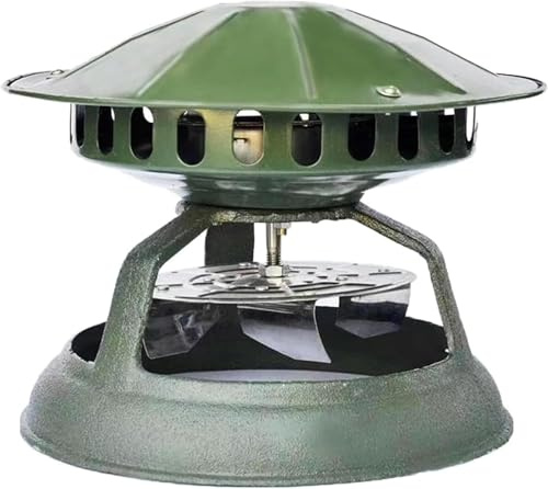 JuanNest Ventilador De Chimenea Extractor De Humos, Extractor De Chimenea, Ventilador, Extractor De Chimenea, Aire De Barbacoa,Adaptable A Conductos De 17-25Cm, Ventilador Metálico Silencioso 150W