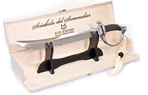 FOX Sciabola per Sommelier Manico in Acciaio