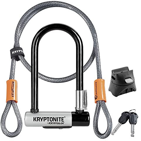 Kryptonite 3500393 Fahrradschloss, Silver, 120 cm