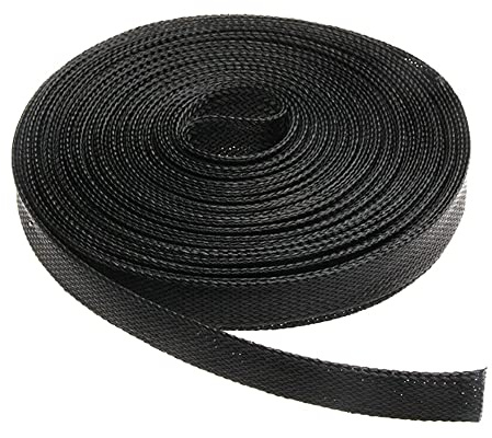 ETOPARS 20mm Funda Trenzada Extensible de PET Manguera para Cables Organizador de Cables Funda Cables Tubería de Telar Manga Flexible Proteccion Esconder Longitud 5 Metros