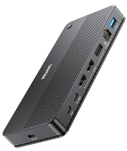 UNITEK USB-C dockningsstation upp till 3 4K-skärmar/1 8K PD 100W skärm