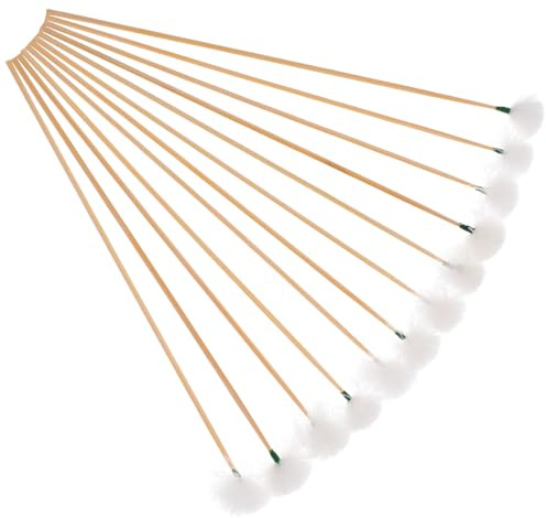ifundom 12 piezas Herramientas Limpieza Oídos para Adultos Palillos con Pluma de Diseño Espiral para Eliminar Cerumen Ligero y Portátil para Cuidado Auricular Diario