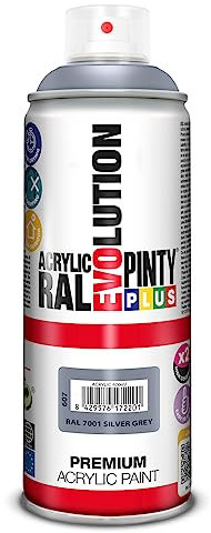 Evolution pinty p. M123009 - Pintura spray acrilica 520 cc gris