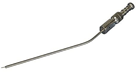 GIMA Cannula Frazier per Aspiratori di Ogni Marca, Diametro 3 mm, Misura 18 cm, in Acciaio Inox, Dispositivo Medico Classe I, 1 pezzo