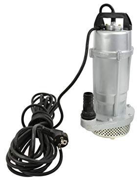 BSD Bomba de Aguas Sucias - Bomba Sumergible, Cuerpo en Hierro Fundido - Bomba de Inmersión para Aguas Residuales QDX 0,37-370W, 6000L/h, Altura de Impulsiòn máx. 16m