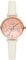 Lola Rose Damenuhr mit Rosenquarz-Zifferblatt & Lederarmband - 30mm Schmuckuhr mit Japan-Quarzwerk in 316L Edelstahl (30m wassergeschützt, Geschenkbox)
